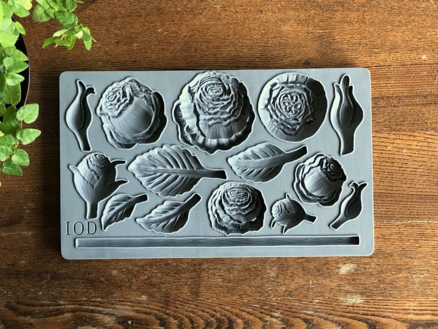 IOD Heirloom Roses Mould