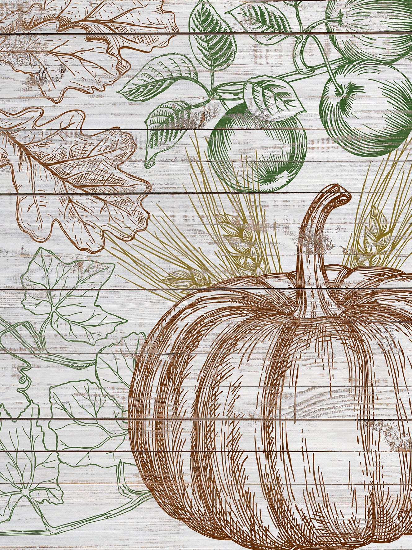 Fruitful Harvest IOD Stamp