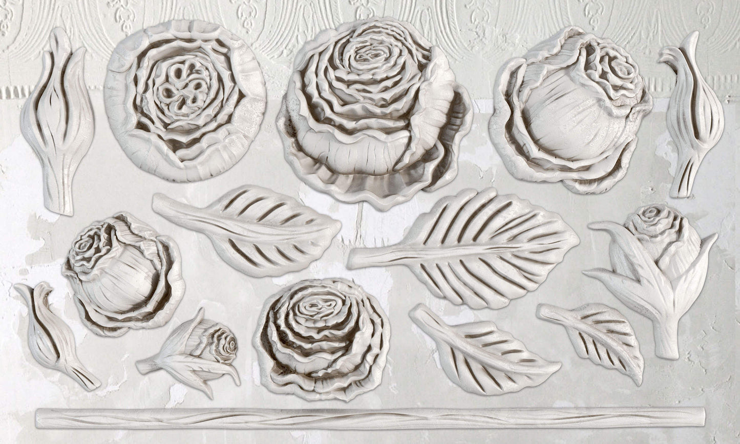 IOD Heirloom Roses Mould