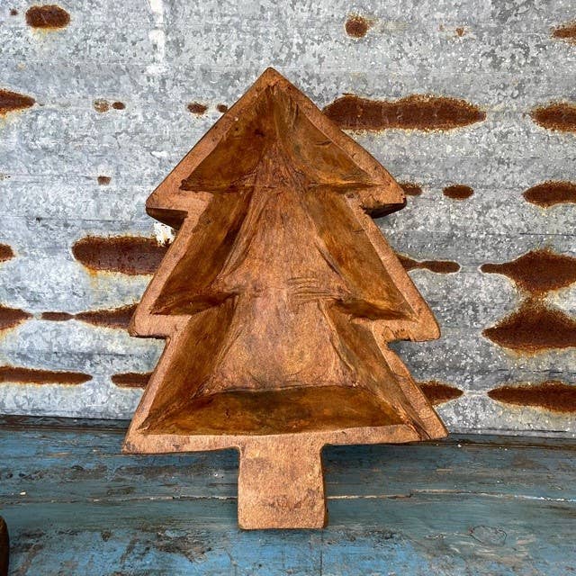 Christmas Tree Dough Bowl