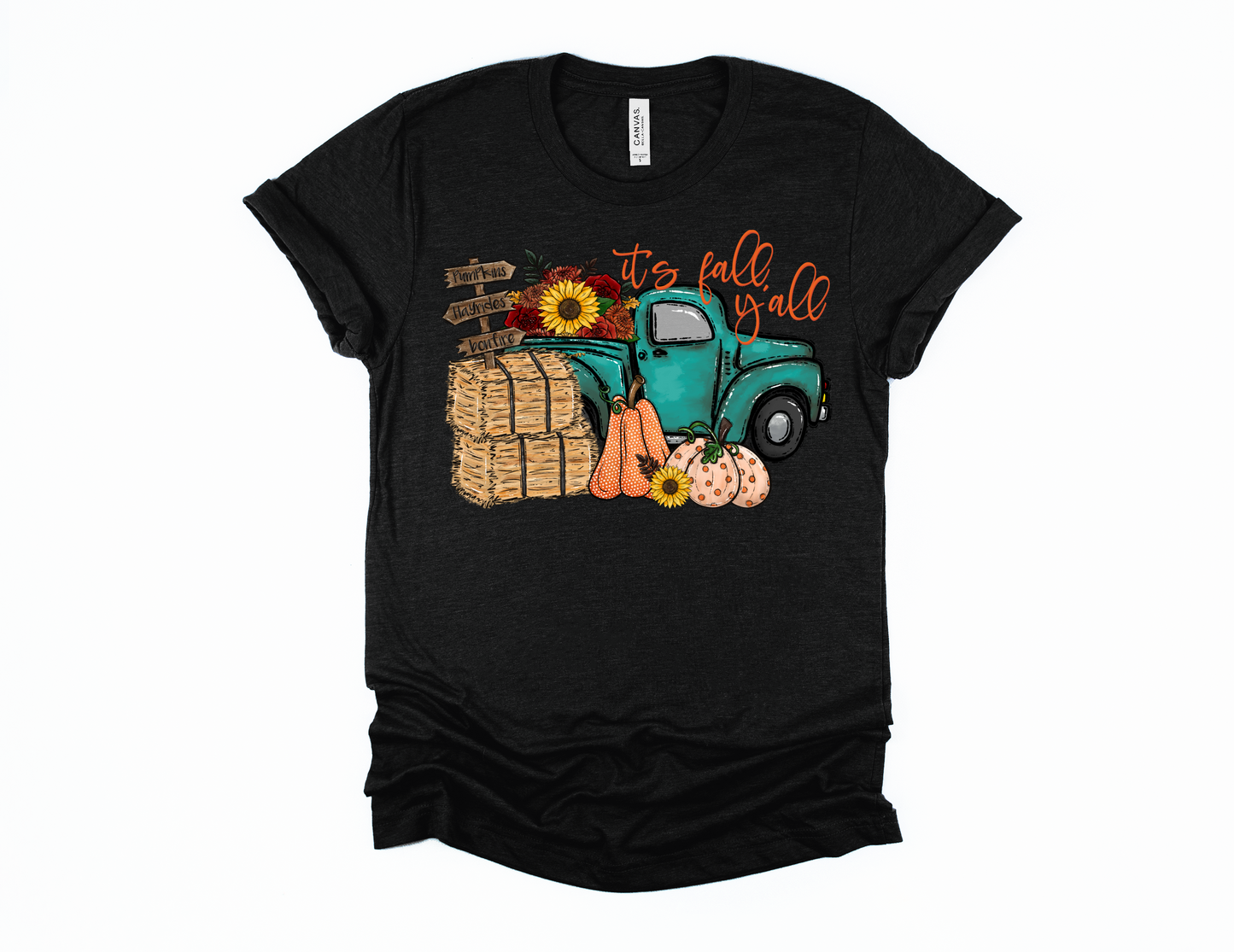 Fall Truck Womens Apparel, Fall t-shirt, It's Fall Y'all,