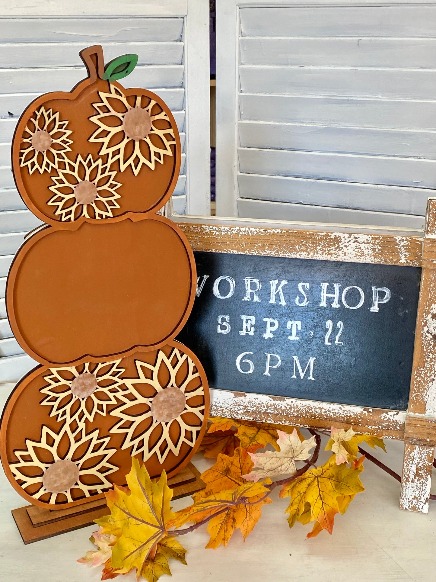 Pumpkin/Snowman Workshop _ September 22, 2022
