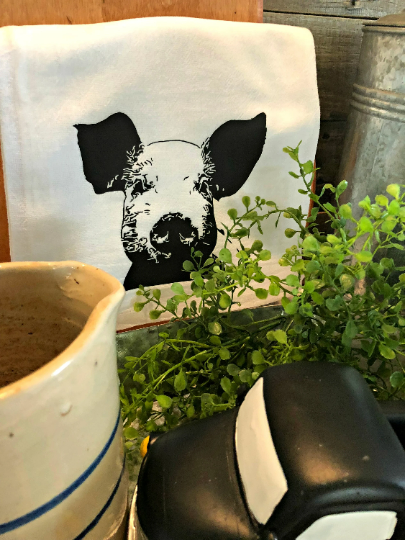 Pig kitchen decor discount