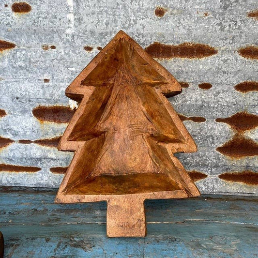 Christmas Tree Dough Bowl