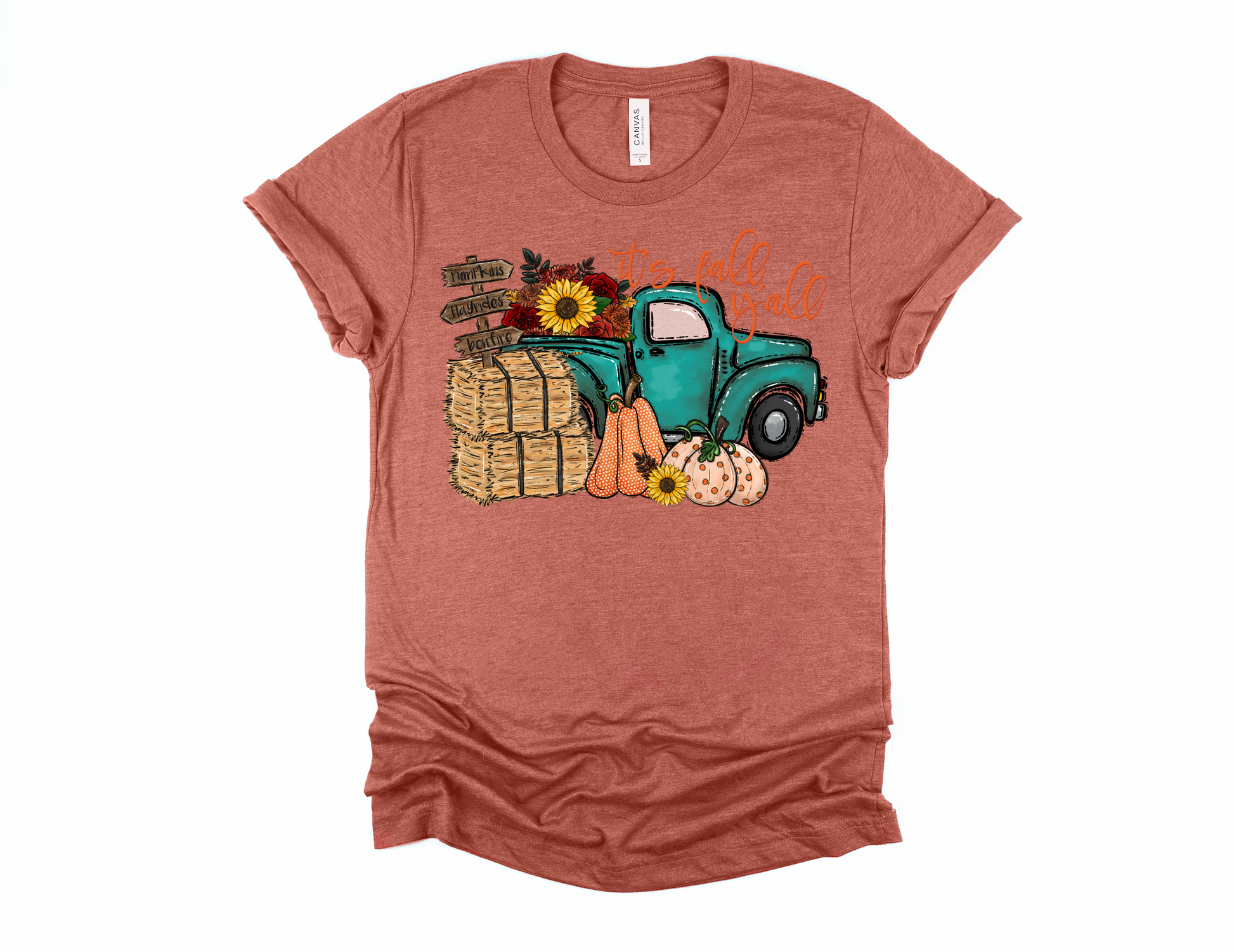 It's Fall Y'all T-shirt, women's fall appara;